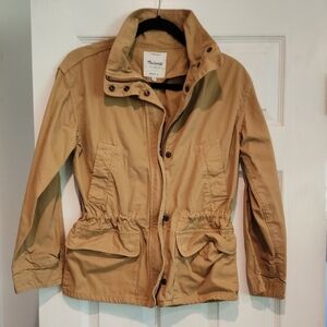 Madewell NWOT Sz XXS Utility Jacket Camel